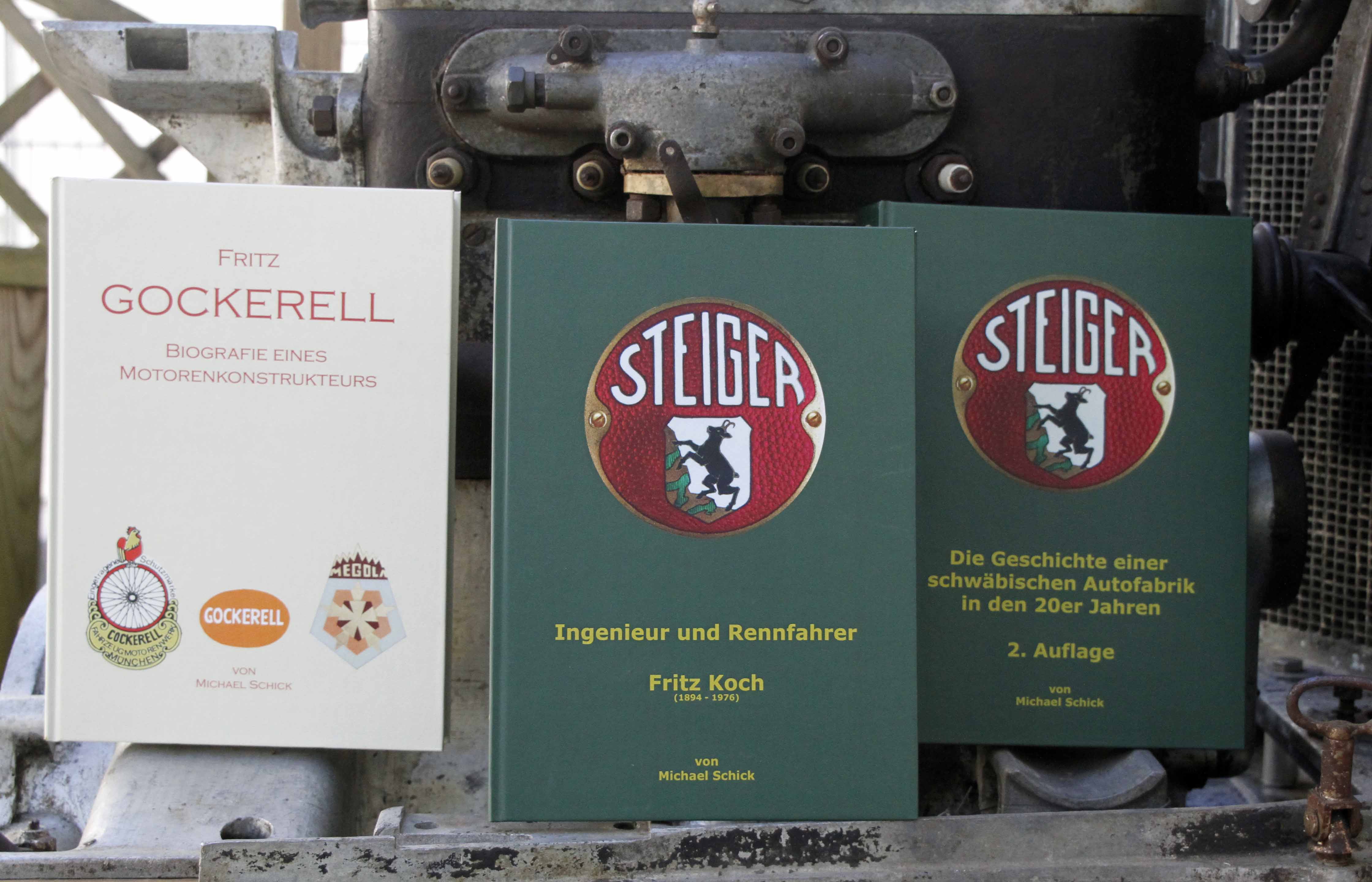 Pressebilder zu den Büchern